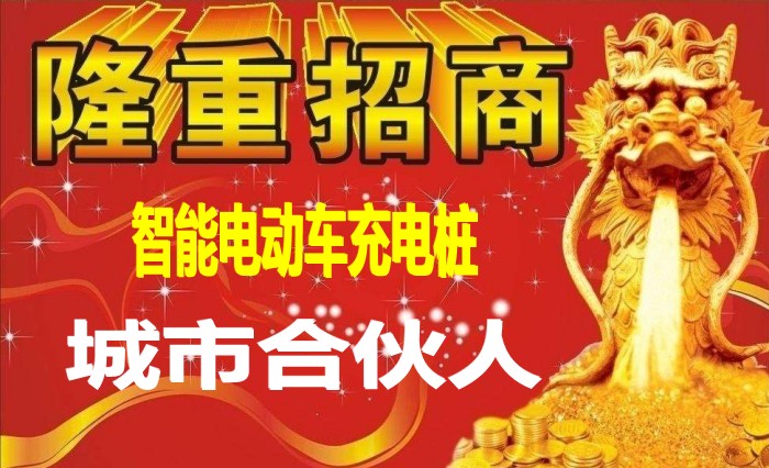 10路電動車智能充電樁，誠招城市合伙人